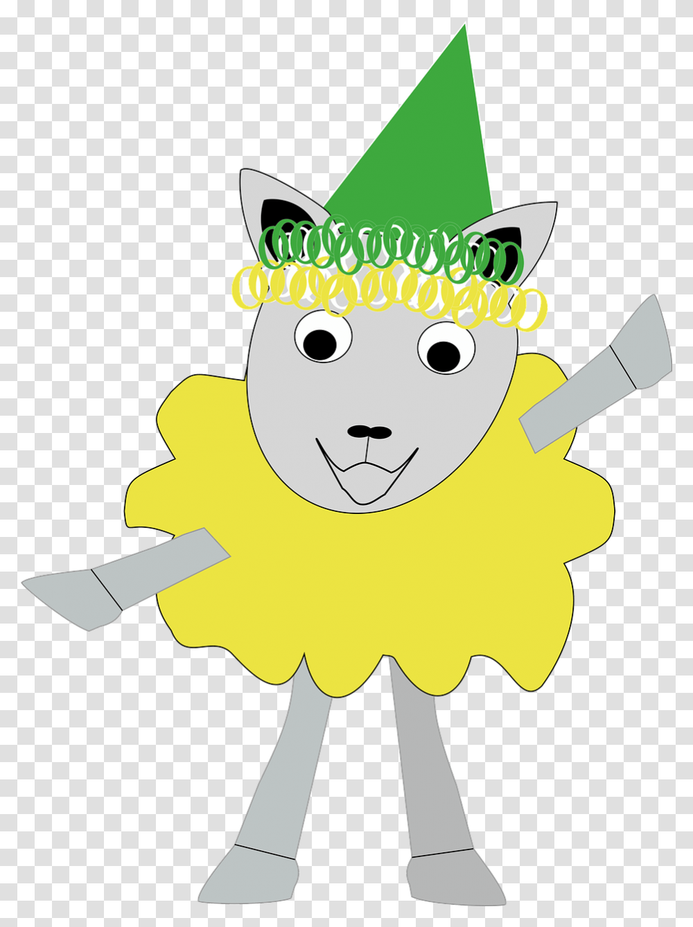 Sheep, Apparel, Party Hat, Halloween Transparent Png