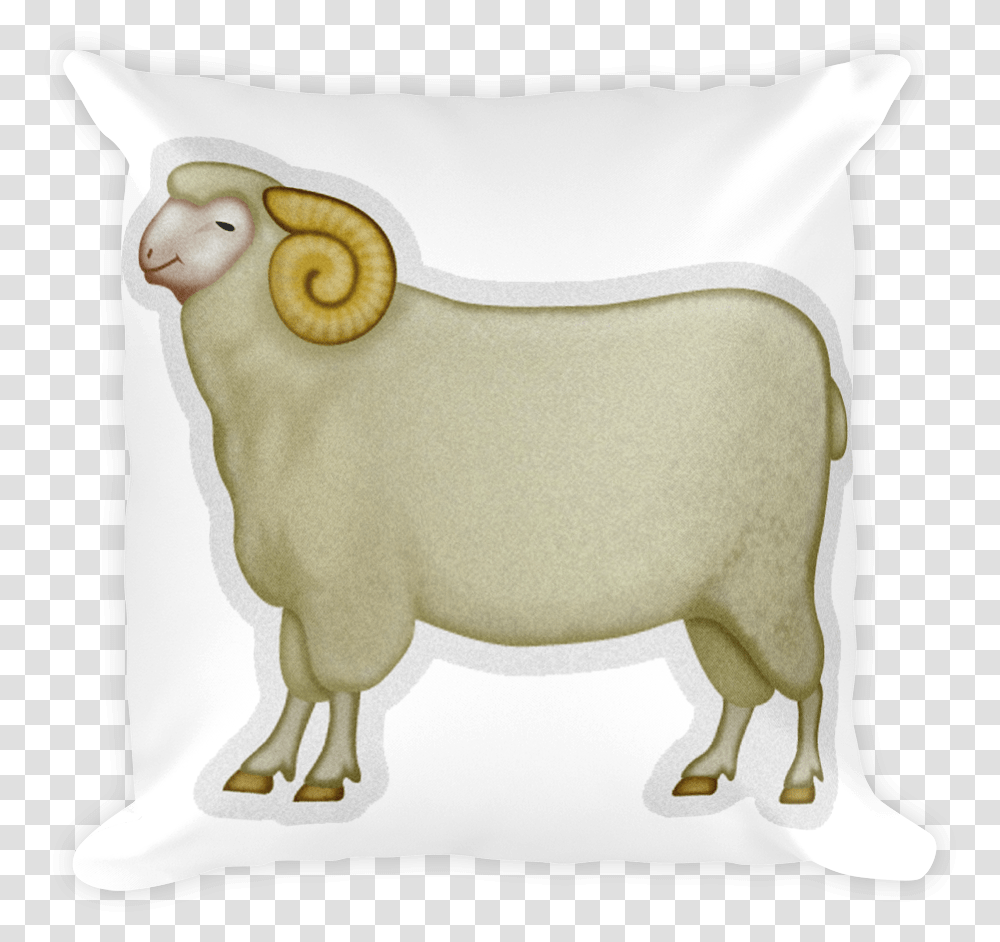 Sheep Download, Pillow, Cushion, Bull, Mammal Transparent Png