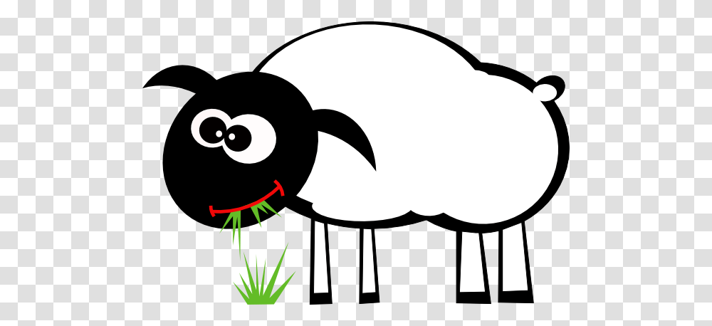 Sheep Eating Grass Clip Art, Animal, Mammal, Stencil, Silhouette Transparent Png