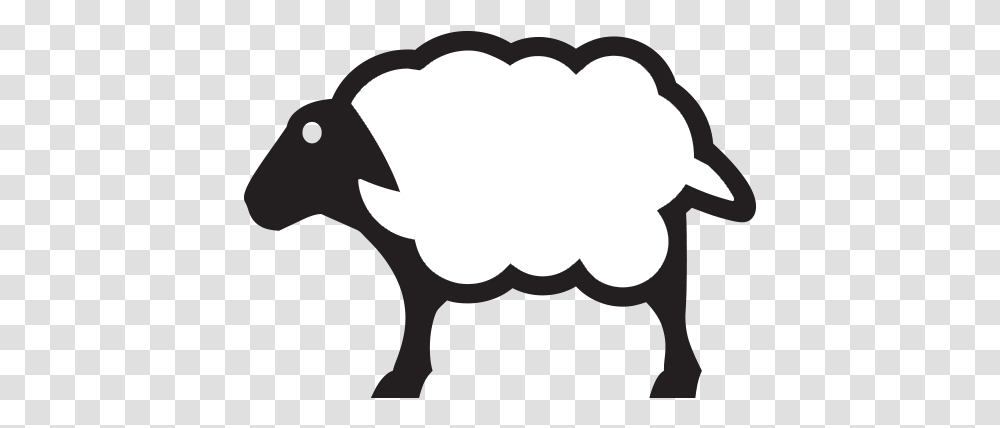 Sheep Emoji Picture Emoji Sheep, Stencil, Cushion, Silhouette, Pillow Transparent Png