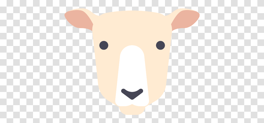 Sheep Facing Left Vector Svg Icon Dot, Cushion, Mammal, Animal Transparent Png