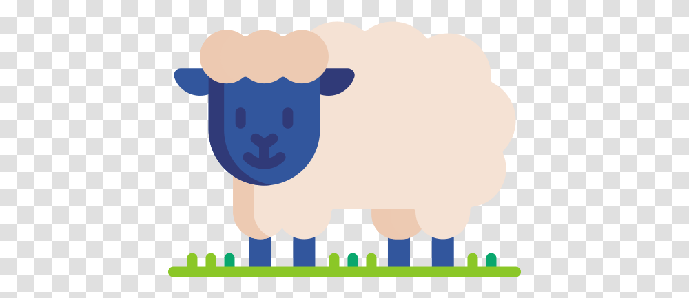 Sheep Free Animals Icons Animales Que Dios Cre, Hand, Mammal, Bull, Text Transparent Png