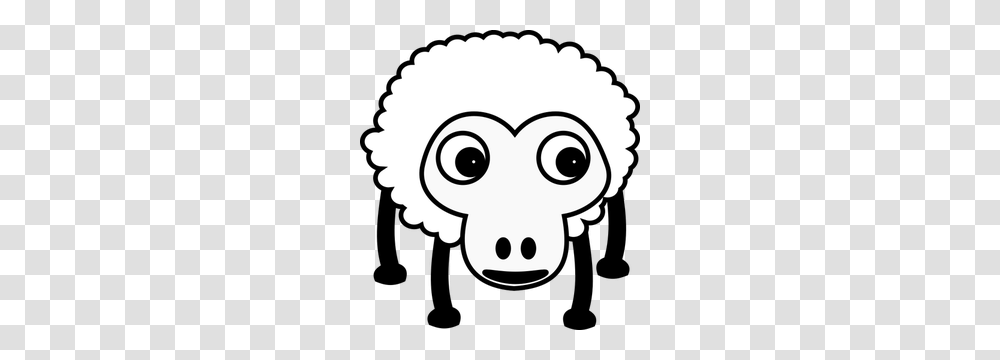 Sheep Free Clipart, Stencil, Face, Label Transparent Png