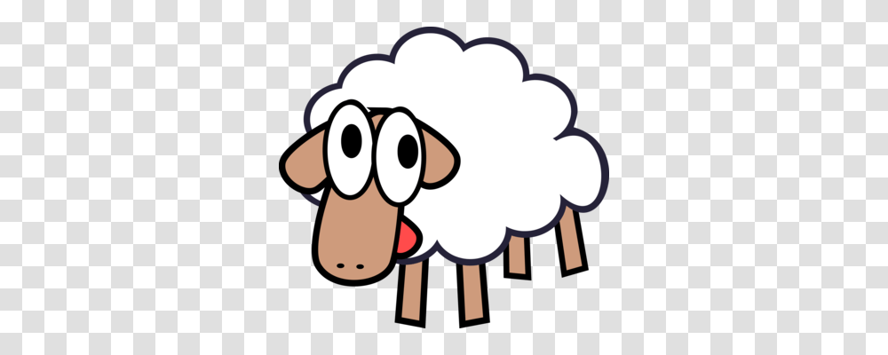 Sheep Goat Drawing Wool, Plant Transparent Png
