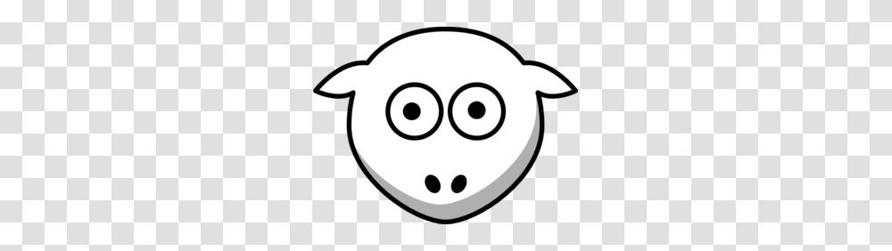 Sheep Head White Looking Straight Clip Art, Stencil, Piggy Bank, Accessories, Accessory Transparent Png