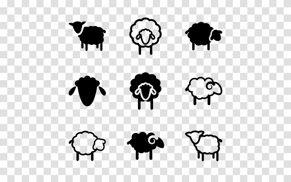 Sheep Icons, Gray, World Of Warcraft Transparent Png