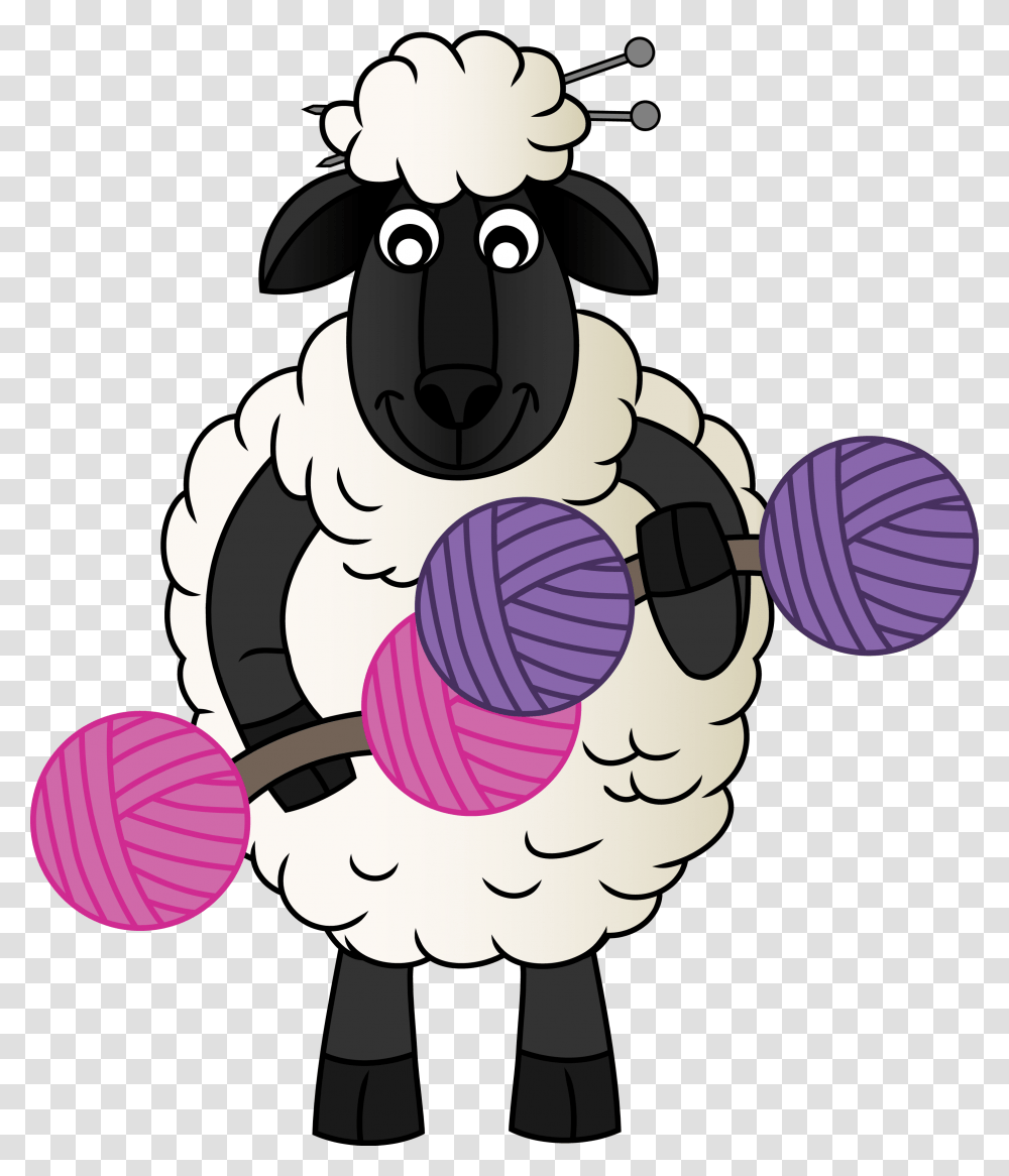 Sheep Knitting Sheep Knitting, Mammal, Animal, Sunglasses, Accessories Transparent Png