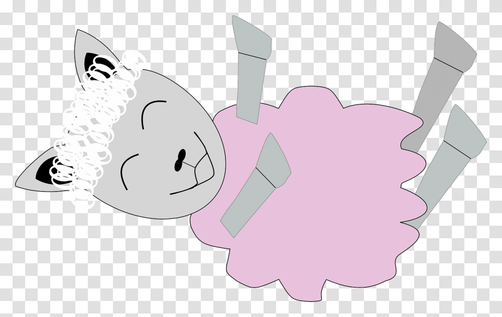 Sheep Lamb Emoji Smile Happy Laugh Excited Party Cartoon, Axe, Tool, Hand, Piggy Bank Transparent Png