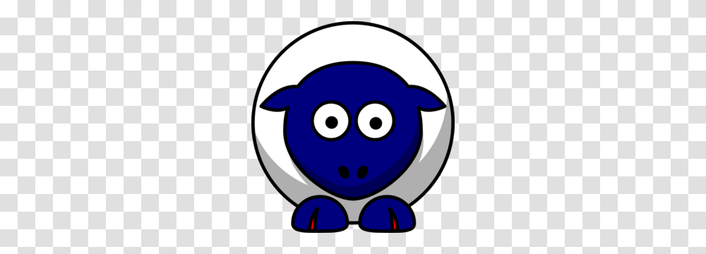 Sheep Looking Straight White With Blue Face And Red Nails Clip Art, Ball, Bowling, Sport, Sports Transparent Png