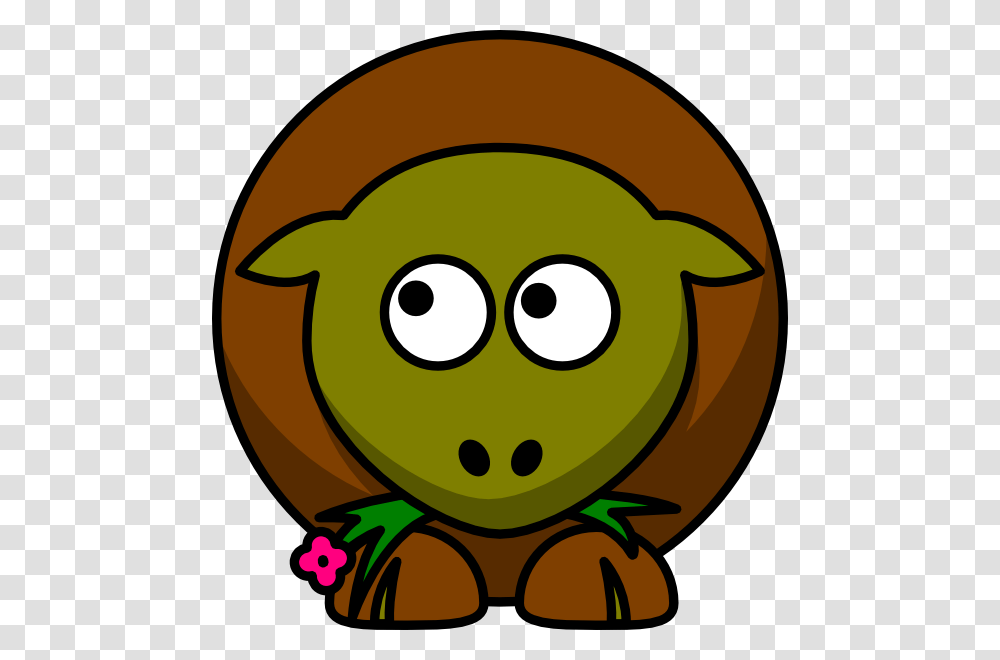 Sheep Olive Green And Brown Two Toned Looking Up To Gnu Clipart, Food, Giant Panda, Mammal, Animal Transparent Png