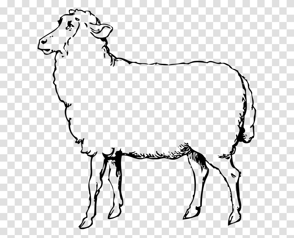 Sheep Svg Clip Arts Sheep Images Black And White, Gray, World Of Warcraft Transparent Png