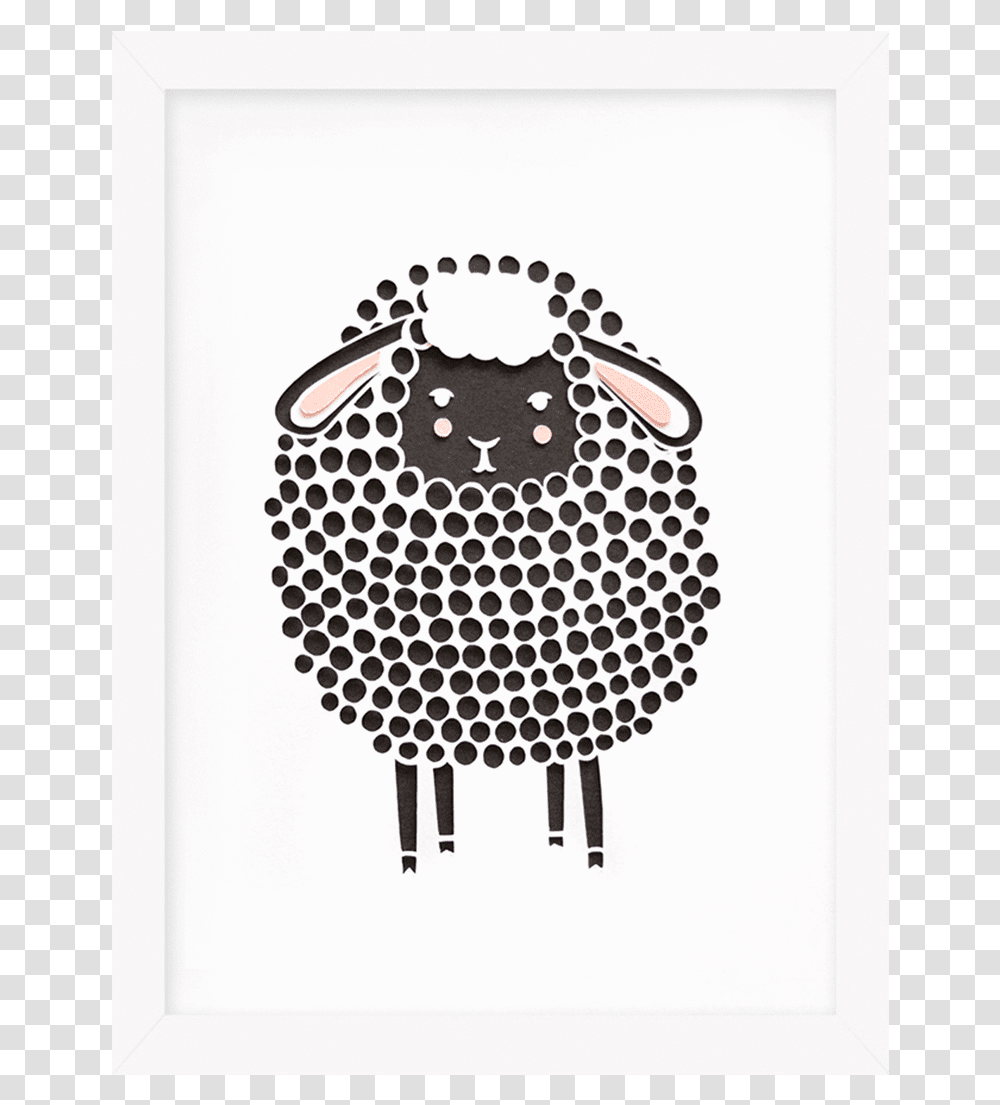 Sheep, Texture, Label, Drawing Transparent Png