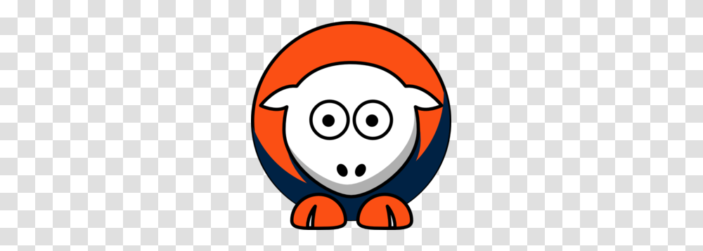 Sheep Toned Denver Broncos Team Colors Clip Art, Logo, Trademark Transparent Png