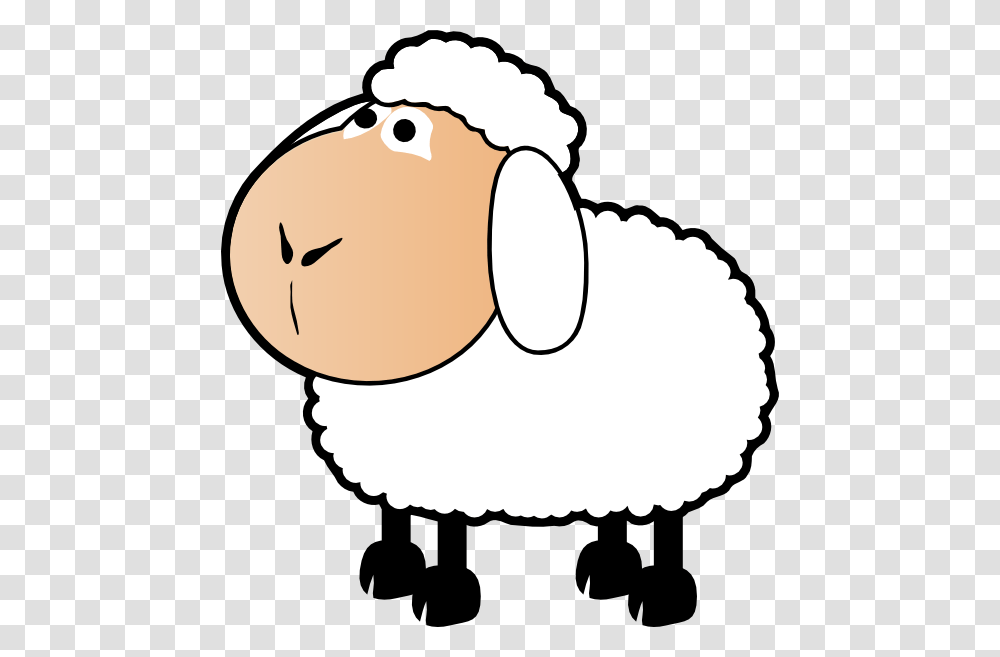 Sheep With A Colored Face Svg Clip Arts Background Sheep Clip Art, Lamp, Animal, Bird, Duck Transparent Png