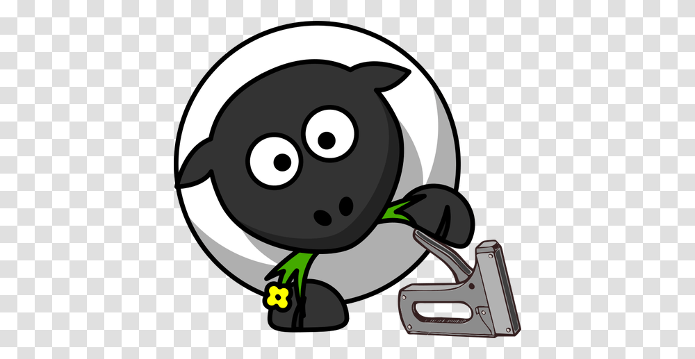Sheep With A Stapler Vector Drawing, Sport, Photography Transparent Png