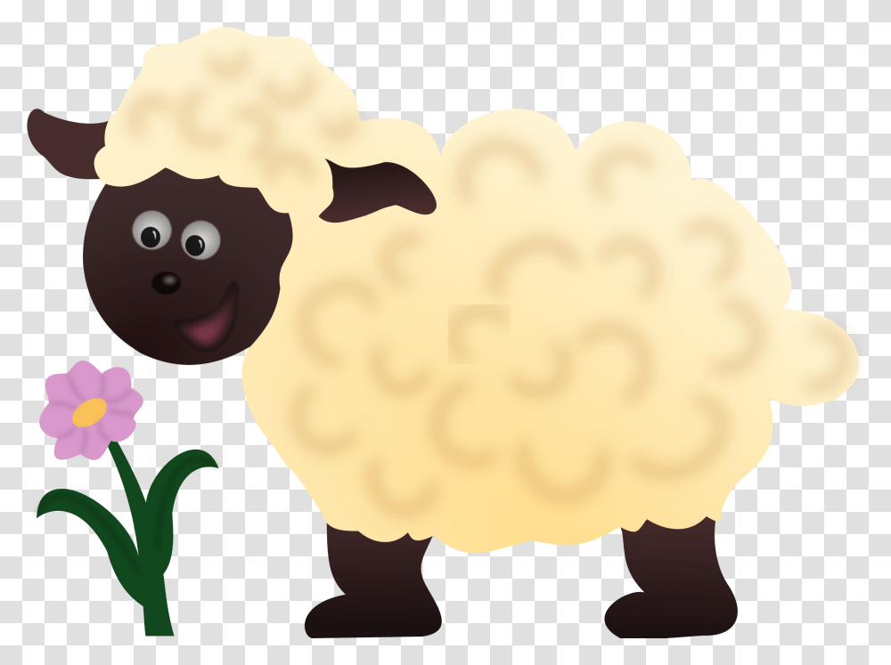 Sheeplivestockfood Cute Background Sheep Clipart, Mammal, Animal, Cattle, Snowman Transparent Png