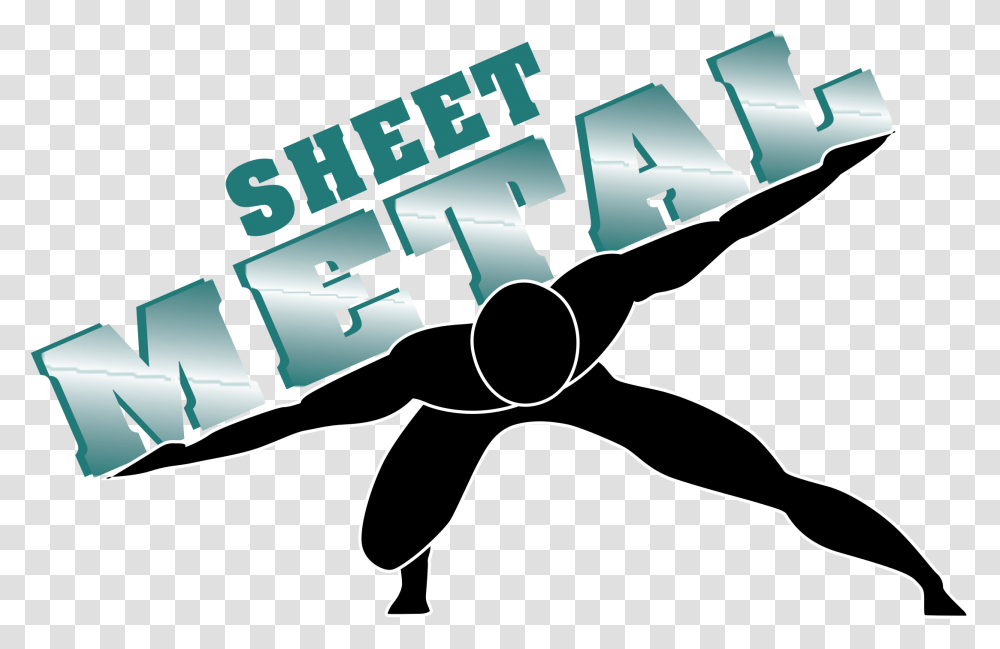 Sheet Metal Logo Svg Sheet Metal Logo, Text, Silhouette, Outdoors Transparent Png