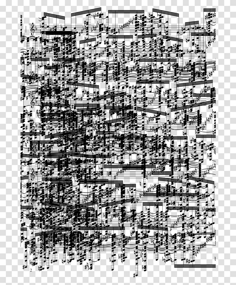 Sheet Music 2 Of 4 Pages, Gray, World Of Warcraft Transparent Png