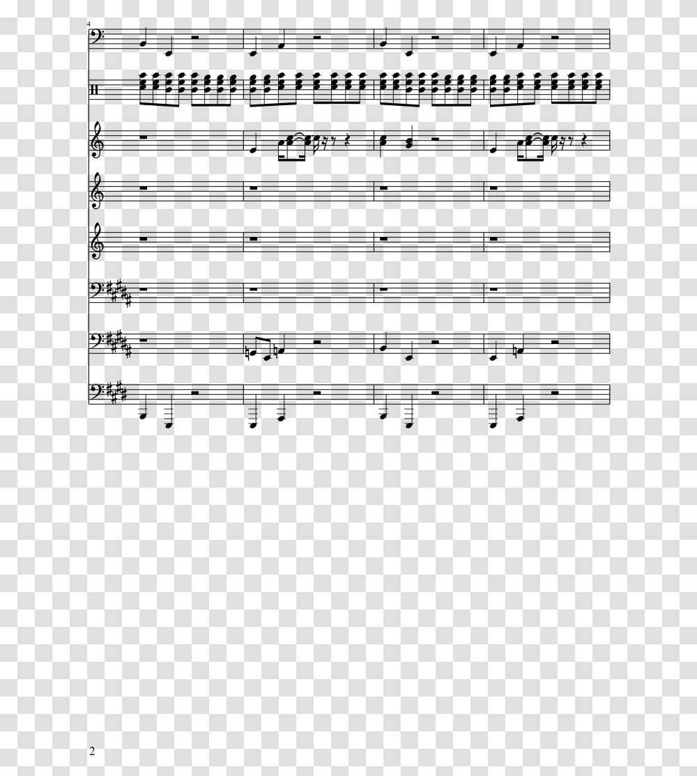 Sheet Music 2 Of 6 Pages Dr Dre Still Dre Piano Sheet, Gray, World Of Warcraft Transparent Png