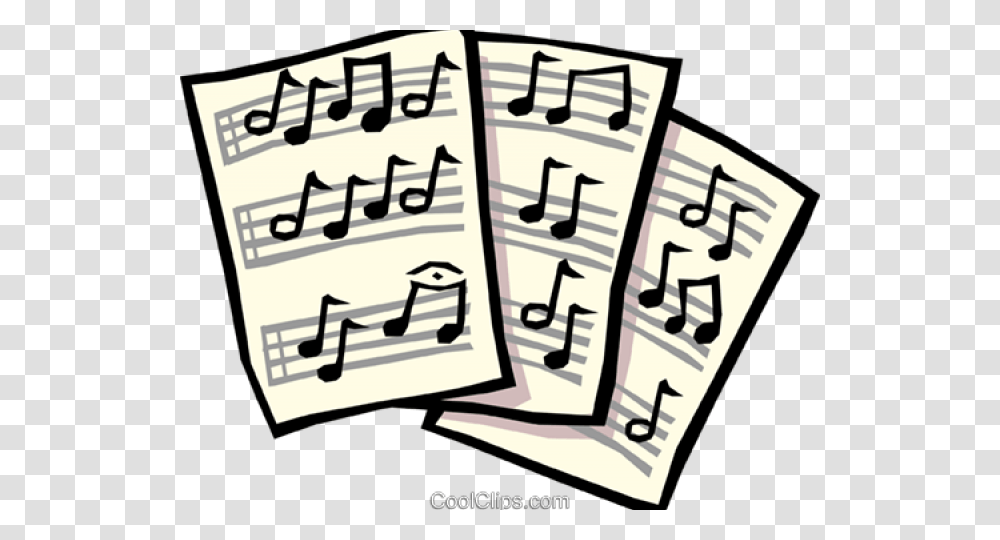 Sheet Music Clipart High Resolution, Handwriting, Calligraphy, Number Transparent Png