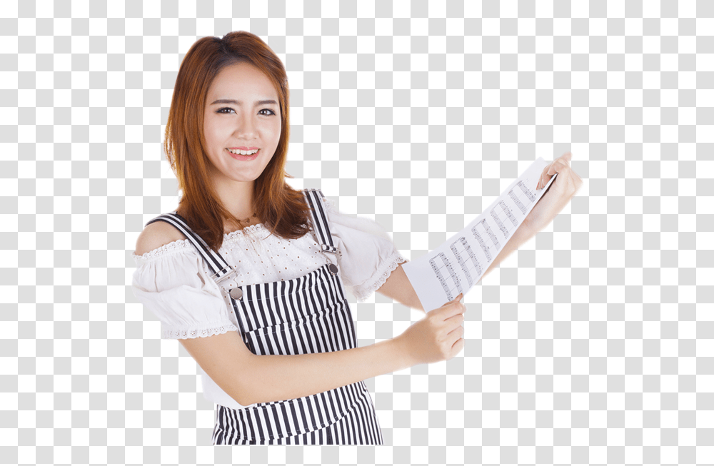 Sheet Music Girl Girl, Person, Human, Nurse, Female Transparent Png