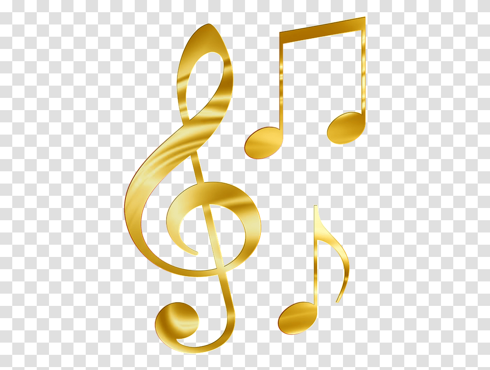 Sheet Music Gold Figuras De Notas Musicales, Symbol, Text, Emblem, Alphabet Transparent Png