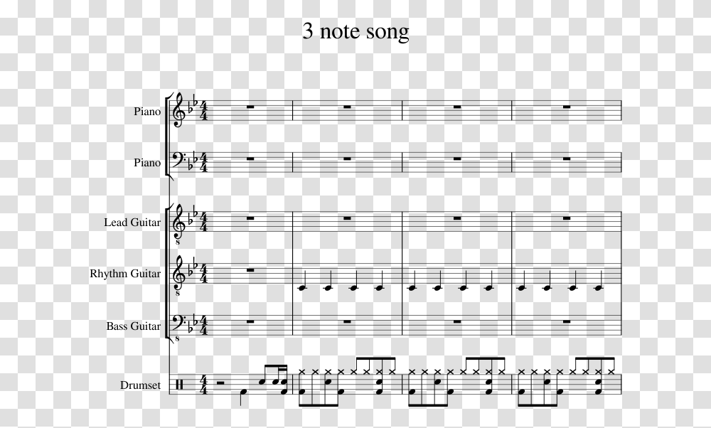 Sheet Music, Gray, World Of Warcraft Transparent Png