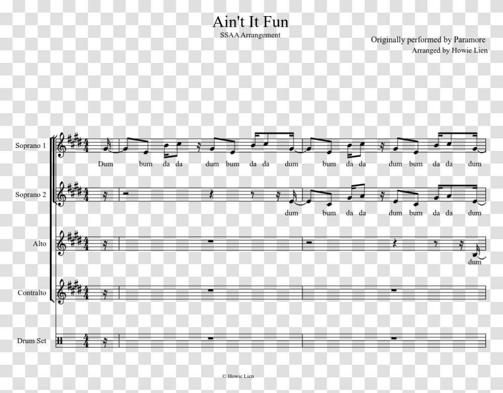 Sheet Music, Gray, World Of Warcraft Transparent Png