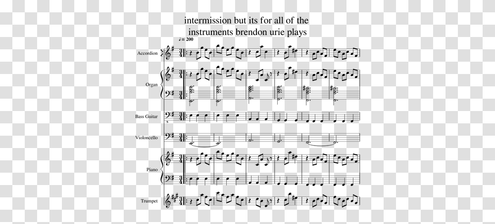 Sheet Music, Gray, World Of Warcraft Transparent Png