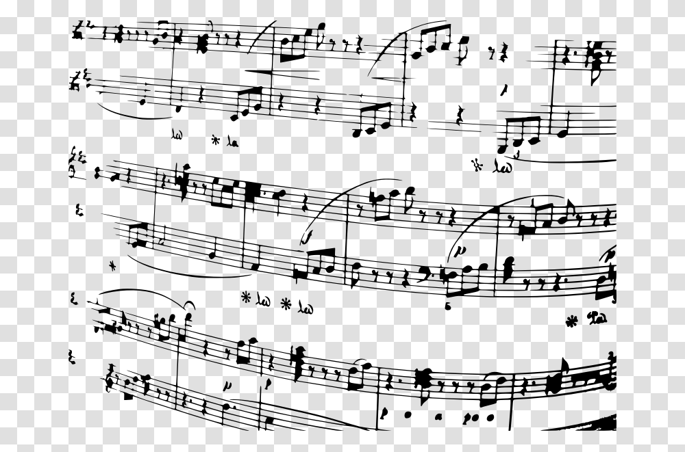 Sheet Music Notes Musical Notes Background, Gray Transparent Png