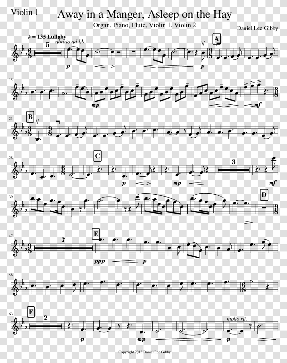 Sheet Music Picture Left Behind Dagames Sheet Music, Gray, World Of Warcraft Transparent Png