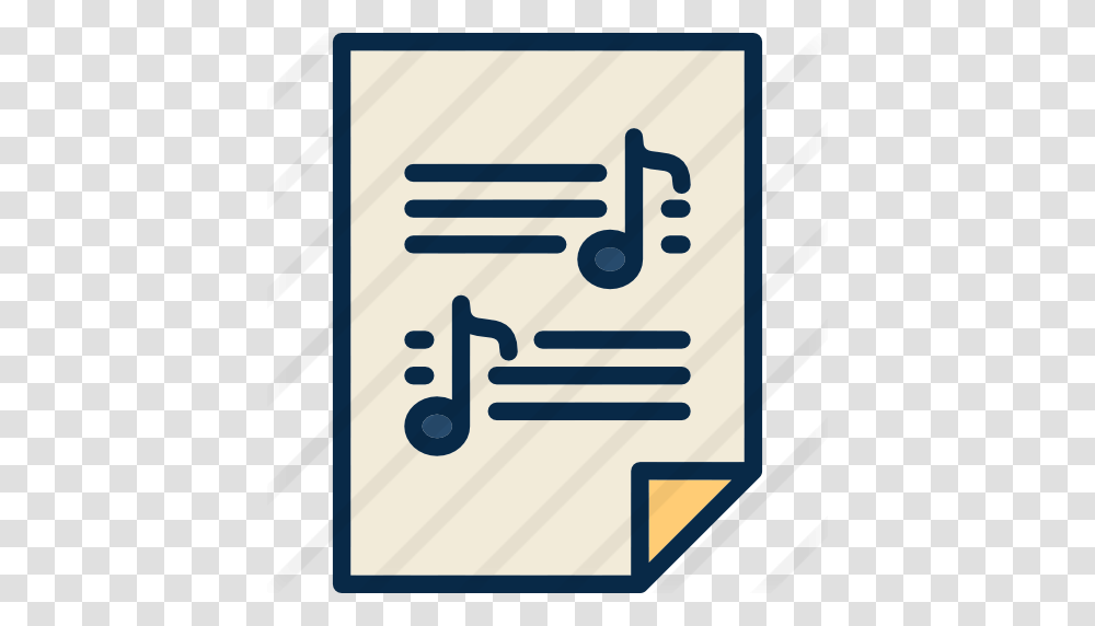 Sheet Music, Mailbox, Letterbox, Label Transparent Png