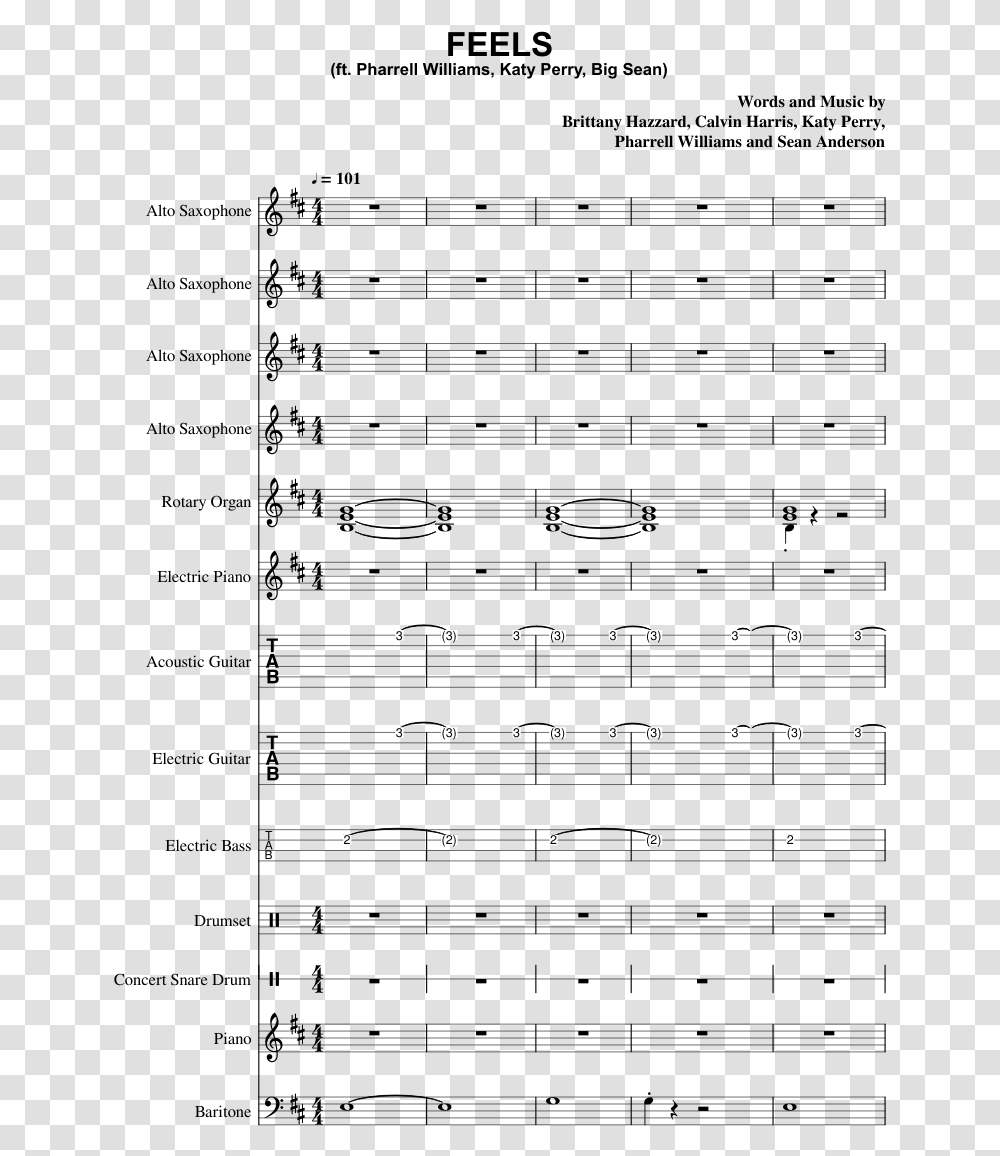 Sheet Music, Number Transparent Png