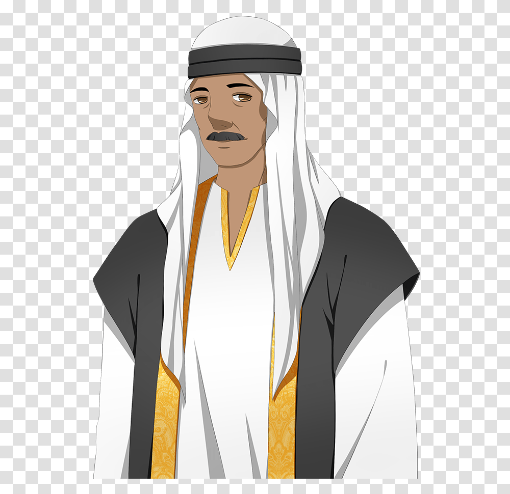 Sheik Sheikh, Person, Face, Cloak Transparent Png