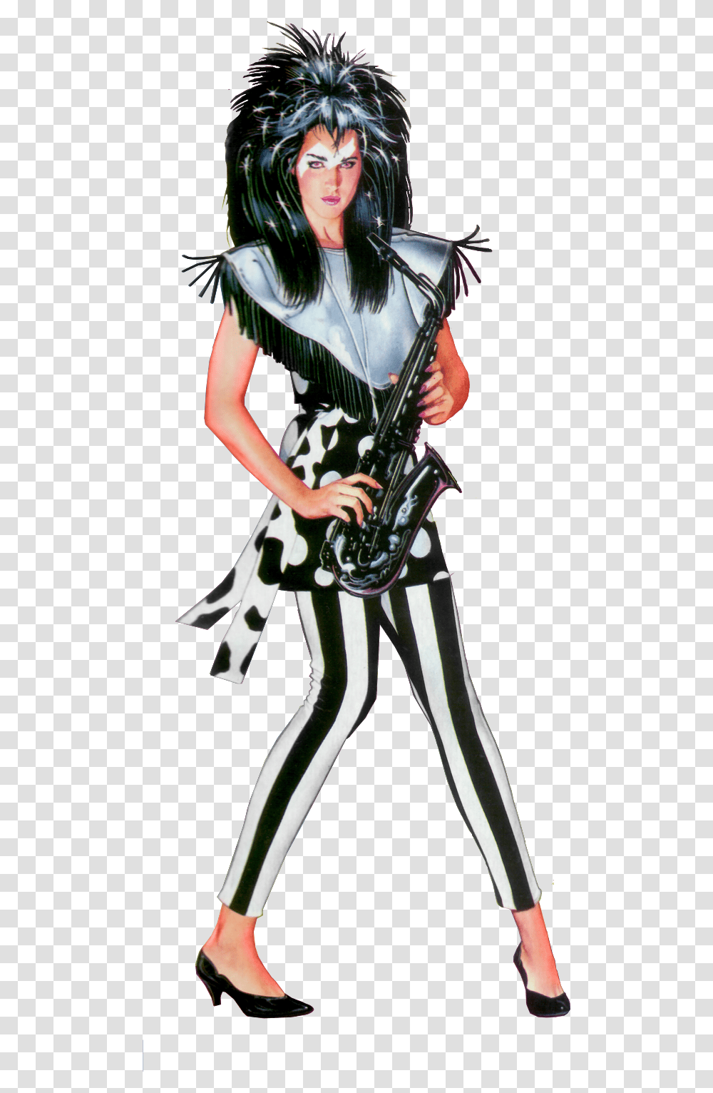 Sheila Ampquot Jettaampquot Burns 2nd Edition Jetta The Misfits Jem, Leisure Activities, Person, Musical Instrument, Costume Transparent Png