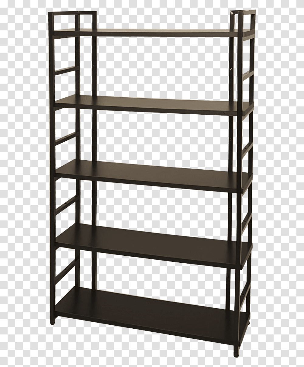 Shelf Black Vintage Industrial Style Bookcase Shelf, Furniture, Gray, Crib, Texture Transparent Png