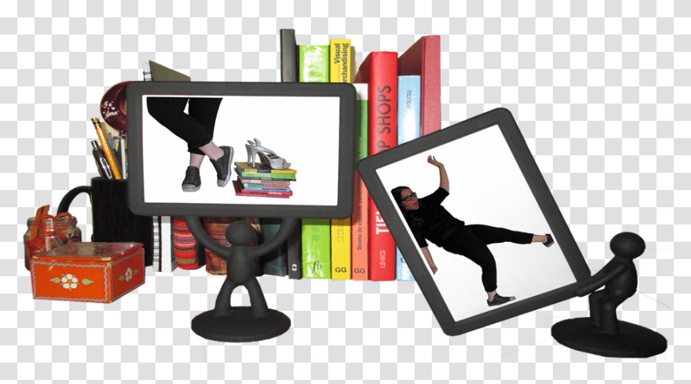 Shelf, Person, Human, Computer, Electronics Transparent Png