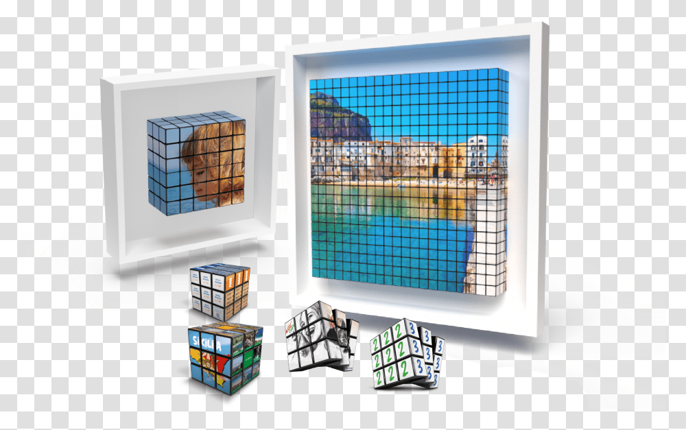 Shelf, Rubix Cube, Window, Furniture Transparent Png