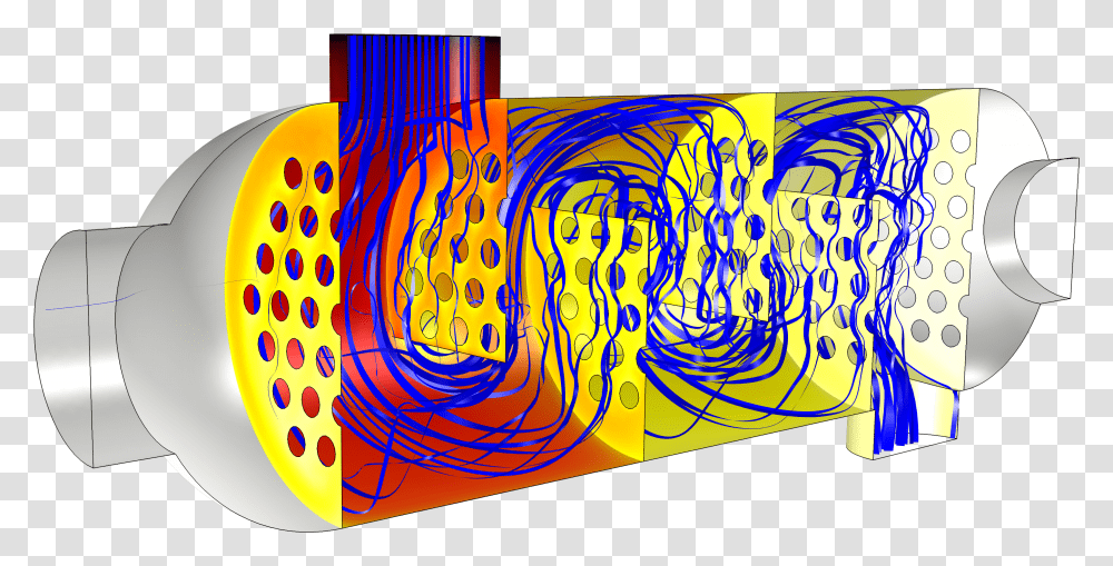 Shell And Tube Heat Exchanger Gif, Modern Art Transparent Png