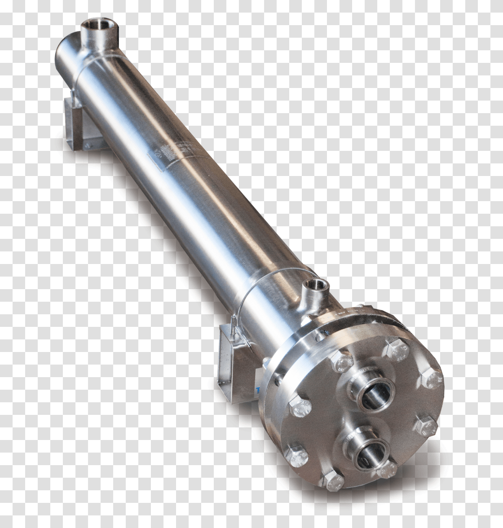Shell And Tube Thermaline Tube And Shell, Machine, Drive Shaft, Axle Transparent Png