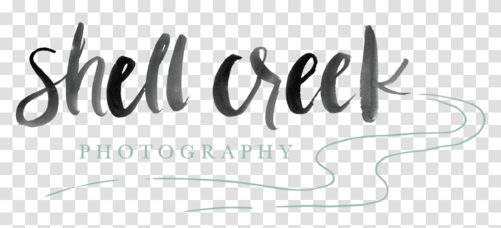 Shell Creek Photography Calligraphy, Label, Alphabet, Handwriting Transparent Png