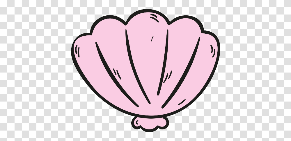 Shell Icon Pink Seashell Emoji, Heart, Mouse, Hardware, Computer Transparent Png