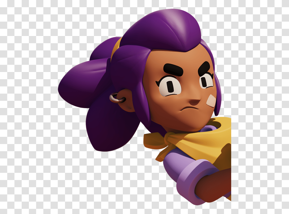 Shelly Shelly Brawl Stars, Toy, Purple Transparent Png