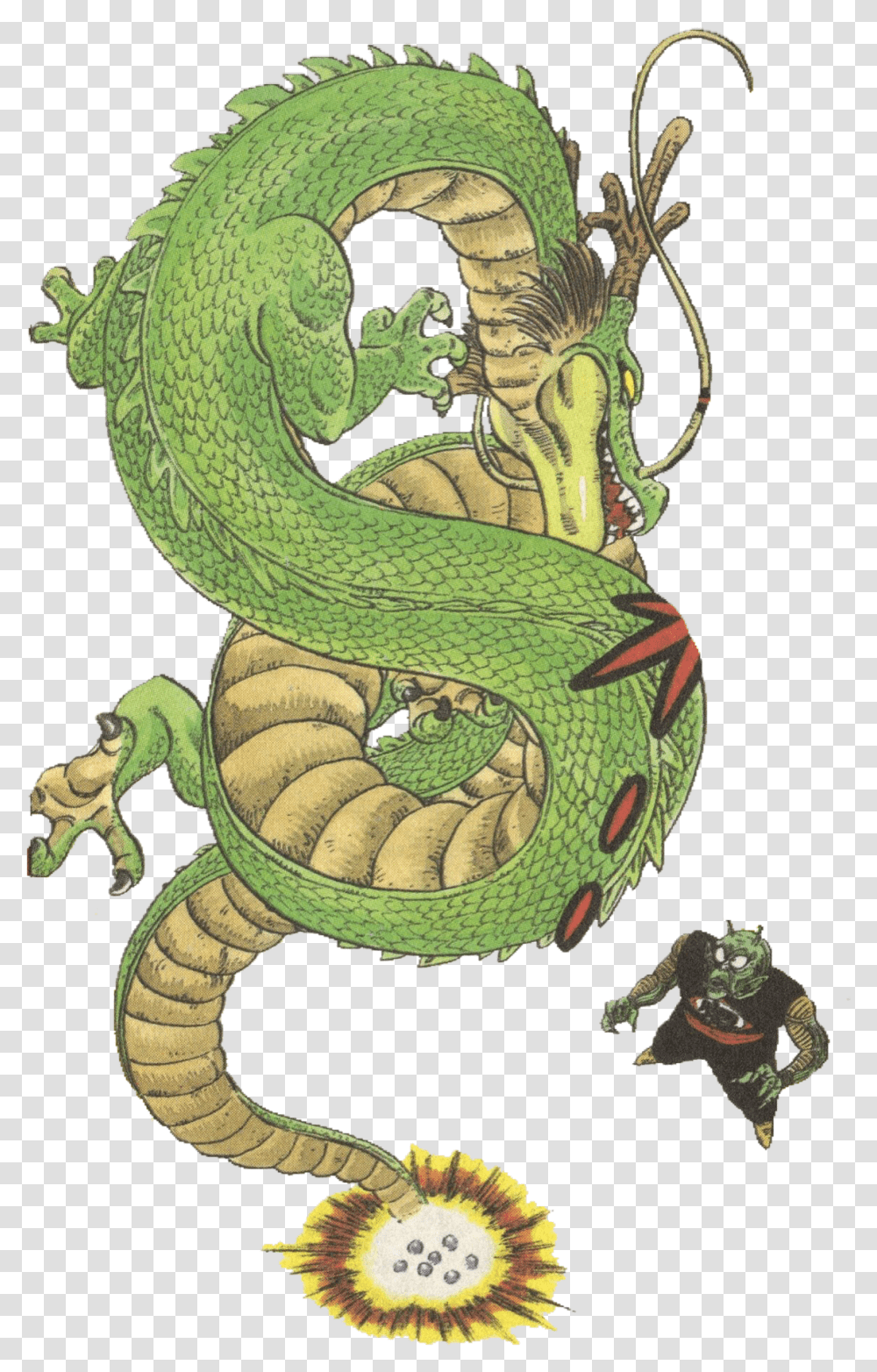 Shenron Sticker By Heatenk Illustration, Dragon, Animal, Snake, Reptile Transparent Png