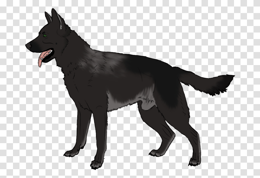 Shepherd Clipart Black And White, Horse, Mammal, Animal, Coyote Transparent Png