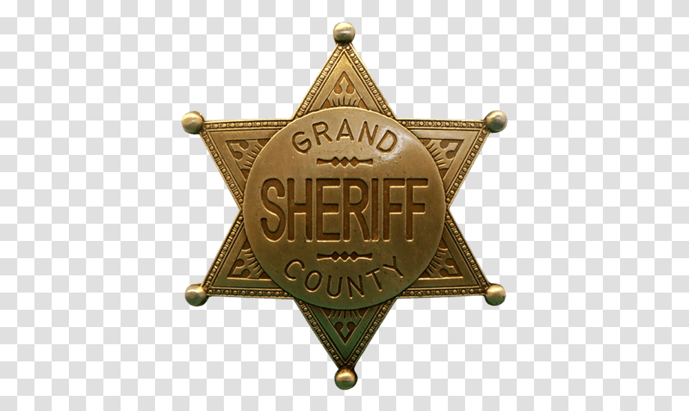 Sheriff Badge Background, Logo, Trademark, Wristwatch Transparent Png