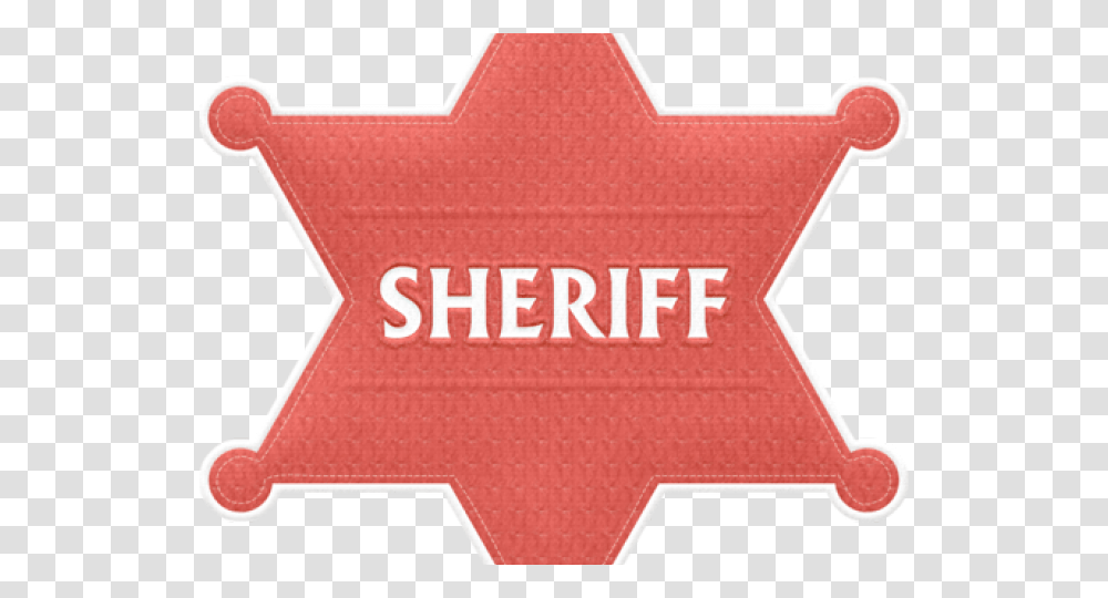 Sheriff Badge Emblem, Star Symbol, Logo, Trademark Transparent Png