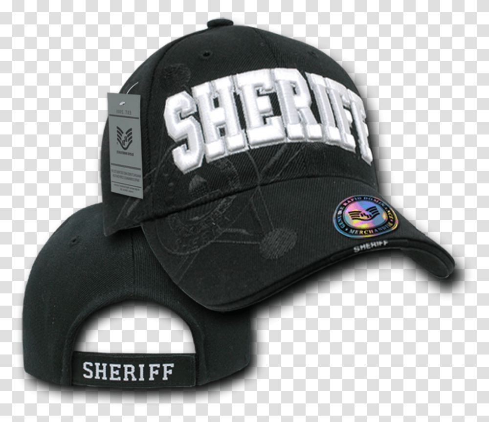 Sheriff Shadow Puff Hat Us Air Force Cap, Apparel, Baseball Cap Transparent Png