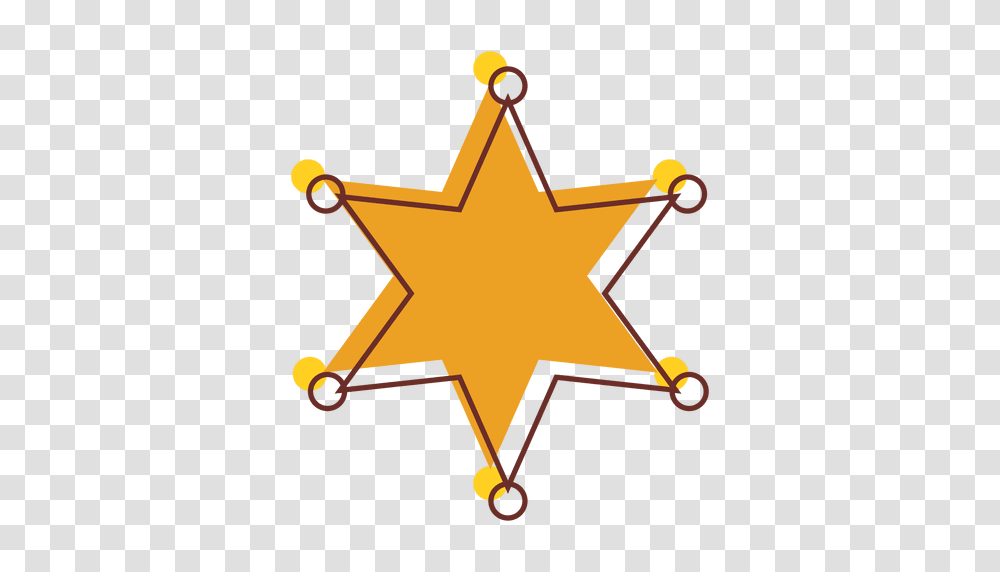 Sheriff, Construction Crane, Star Symbol, Pattern Transparent Png