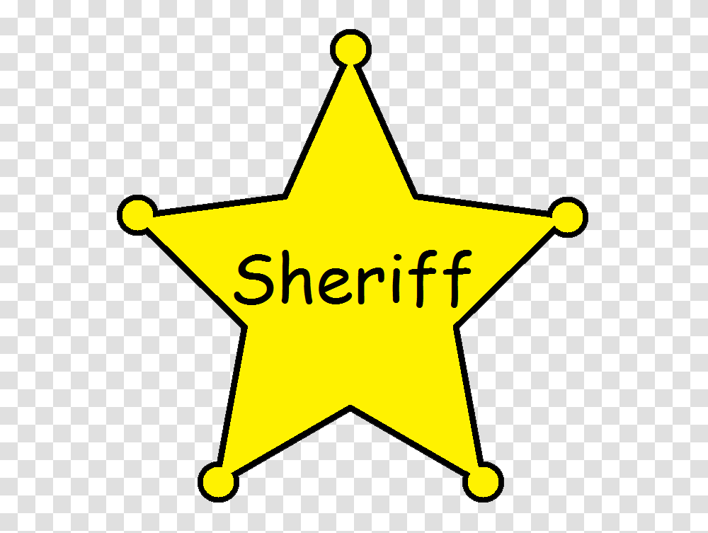 Sheriff, Star Symbol Transparent Png